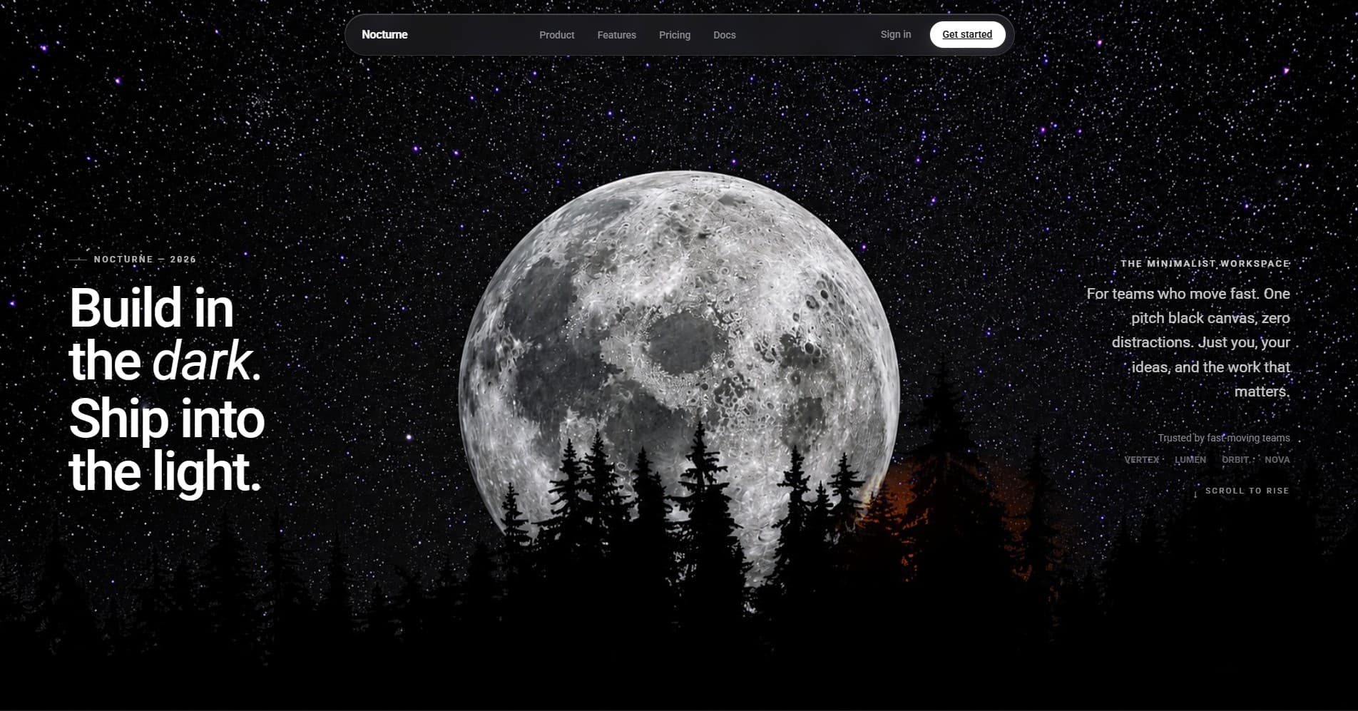 Nocturne — project screenshot